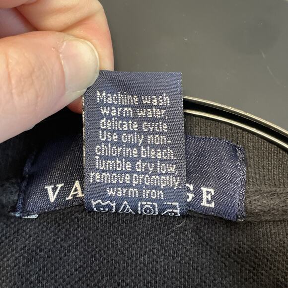 Vintage Vantage Black Coors Light Men’s Polo Shirt Size Large - Picture 8 of 16